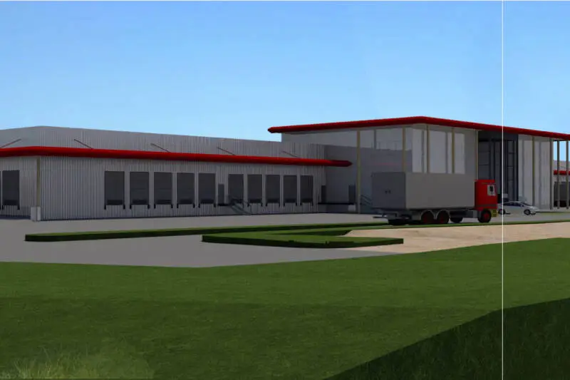 NOUVEAU SIÈGE SOCIAL EN CONSTRUCTION POUR SOBOTRAM et FRANCE EXPRESS 71